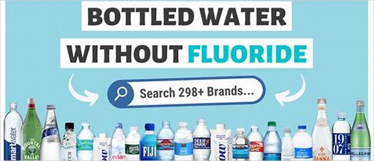 Lowest fluoride bottled water